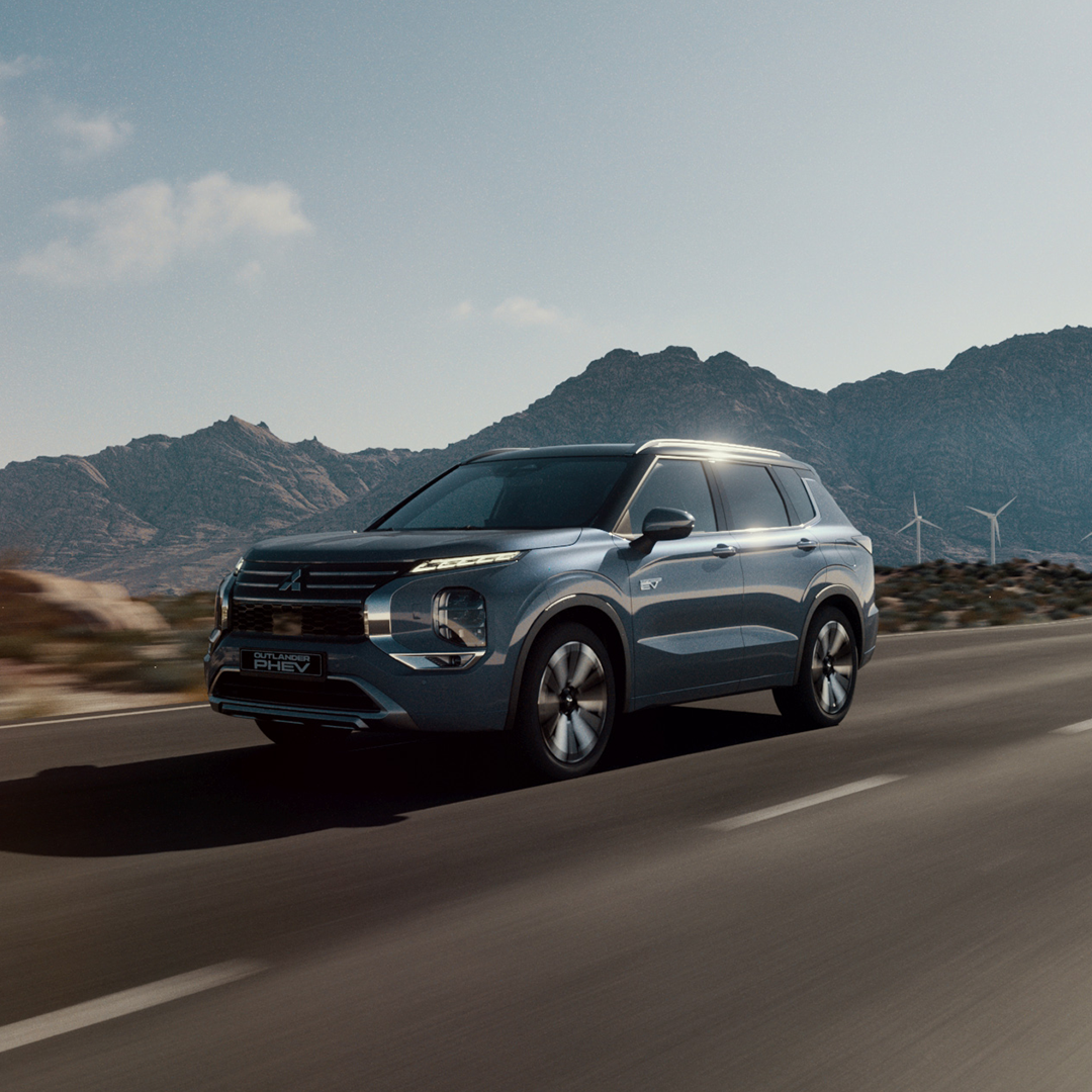 Outlander PHEV în mișcare